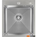 Кухонные мойки Basic CL DS Decor 45x50 (сатин, коландер, дозатор)
