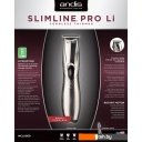 Машинки для стрижки волос Andis Slimline Pro Li T-Blade (хром)