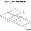Варочные панели LEX EVH 430B BL