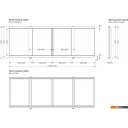 Экраны под ванну Метакам Купе 1.69 (дуб шато)