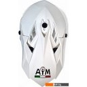 Мотошлемы AIM RH855 Fiber Glass RH855-007-L (L, белый глянец)