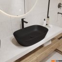Умывальники Lauter 21393-60-A + клапан 21190W + сифон 21635W (белый матовый)