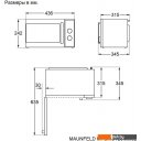 Микроволновые печи MAUNFELD MFSMO720MW02