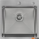 Кухонные мойки Basic CL DS Decor 50x50 (сатин, коландер, дозатор)