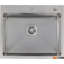 Кухонные мойки Basic CL DS Decor 60x50 (сатин, коландер, дозатор)