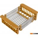Кухонные мойки Basic CL DS Decor 45x50 (золото, коландер, дозатор)