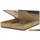 Кровати Интерлиния Loft LT-К160 160x200 (дуб золотой-антрацит)