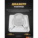 Вентиляционные решетки HOMY AIR квадратный AS100BS 15x15 (черная)