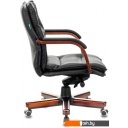 Офисные кресла и стулья Бюрократ T-9927WALNUT-LOW (черный)