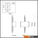 Светильники, люстры, бра, споты Odeon Light Margaret 5415/2WA