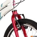 Детские велосипеды Novatrack Novara 6.V 2025 20AHV.NOVARA.WT5 (белый)