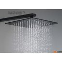 Душевые системы и гарнитуры Aquatek AQ2076MB (черный матовый)