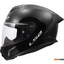 Мотошлемы LS2 FF820 Rapid III Solid (3XL, черный глянцевый)