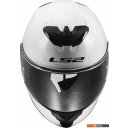 Мотошлемы LS2 FF820 Rapid III Solid (XL, белый глянцевый)