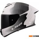 Мотошлемы LS2 FF820 Rapid III Flow (S, белый/серый)