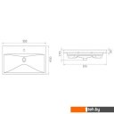 Умывальники CeraStyle Elite VB032N82U00