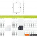 Сантехнические ревизионные люки airRoxy 02-818agr 375х375мм