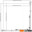 Душевые кабины Ravak BLSRV2K-100 X1XMA0300Z1