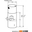 Вытяжки MAUNFELD Ford 39 Isla Sensor (нержавеющая сталь)