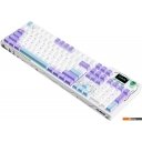 Клавиатуры Ajazz AK35I V4 (фиолетовый/белый/синий, Ajazz Avocado)