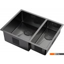 Кухонные мойки Zorg Zerox 58-2 U / IF-R PVD Gunblack