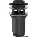 Умывальники Lauter 21570 + Reef 21CK8678BS с донным клапаном 21190B (черный матовый)