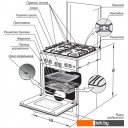 Кухонные плиты GEFEST 5100-04 (чугунные решетки)