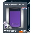 Внешние жесткие диски Transcend StoreJet 25H3P 1TB (TS1TSJ25H3P)