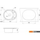 Кухонные мойки Granula 5802
