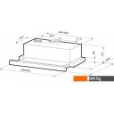 Вытяжки Krona Kamilla 500 Brown 1m