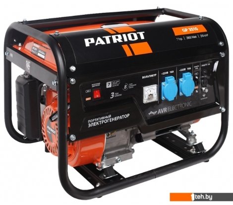  - Генераторы Patriot GP 3510 - GP 3510