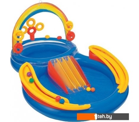  - Бассейны Intex Rainbow Ring Play Center 297x193x135 (57453) - Rainbow Ring Play Center 297x193x135 (57453)