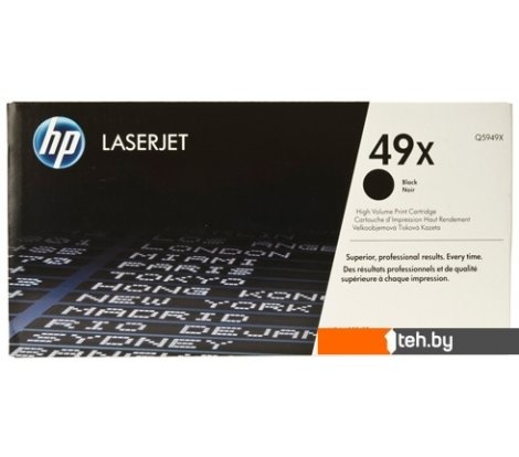  - Картриджи для принтеров и МФУ HP 49X (Q5949X) - 49X (Q5949X)