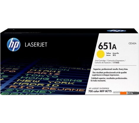  - Картриджи для принтеров и МФУ HP LaserJet 651A (CE342A) - LaserJet 651A (CE342A)