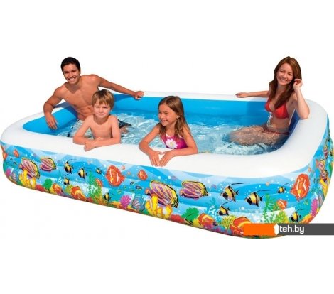  - Бассейны Intex Swim Center Tropical Reef 305x183x56 (58485) - Swim Center Tropical Reef 305x183x56 (58485)