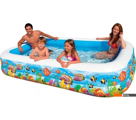  - Бассейны Intex Swim Center Tropical Reef 305x183x56 (58485) - Swim Center Tropical Reef 305x183x56 (58485)