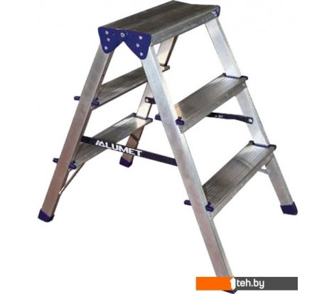  - Лестницы и стремянки Алюмет алюминиевая двухсторонняя A7205 - алюминиевая двухсторонняя A7205