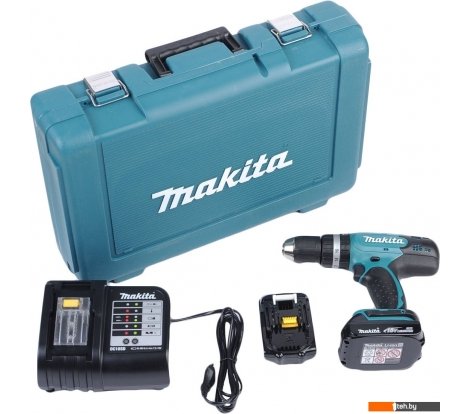  - Электродрели и дрели-шуруповерты Makita DDF453SYE (с 2-мя АКБ, кейс) - DDF453SYE (с 2-мя АКБ, кейс)