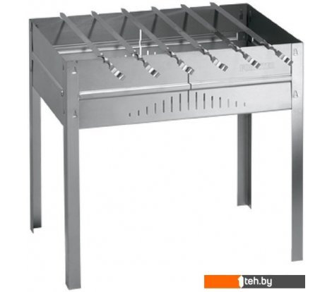  - Мангалы, грили, барбекю Forester Мангал с ребрами жесткости + 6 шампуров (BC-779) - Мангал с ребрами жесткости + 6 шампуров (BC-779)