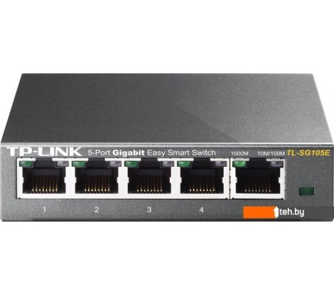  - Коммутаторы TP-Link TL-SG105E - TL-SG105E