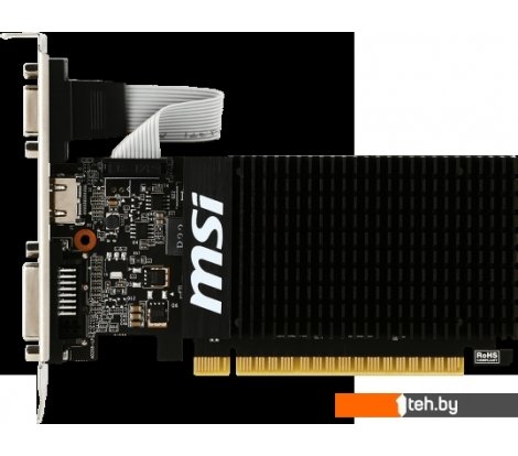  - Видеокарты MSI GeForce GT 710 2GB DDR3 [GT 710 2GD3H LP] - GeForce GT 710 2GB DDR3 [GT 710 2GD3H LP]