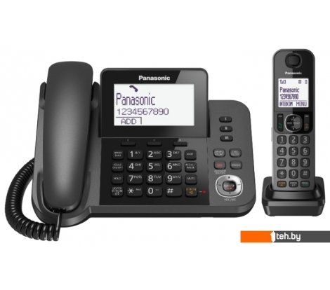  - Радиотелефоны DECT Panasonic KX-TGF320RUB - KX-TGF320RUB