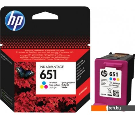  - Картриджи для принтеров и МФУ HP 651 Tri-color [C2P11AE] - 651 Tri-color [C2P11AE]