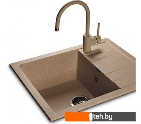  - Кухонные мойки GranFest GF-Q650L (бежевый) - GF-Q650L (бежевый)