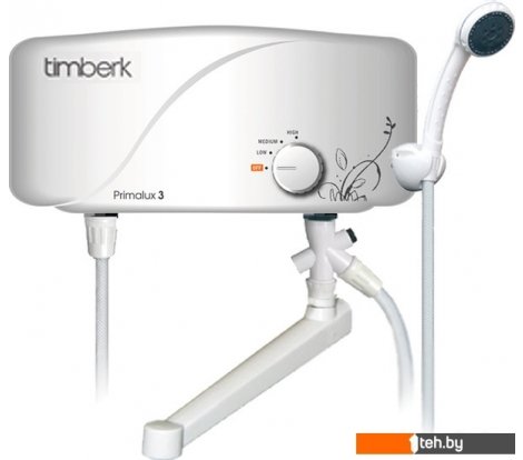  - Водонагреватели Timberk Primalux WHEL-3 OSC (душ+кран) - Primalux WHEL-3 OSC (душ+кран)