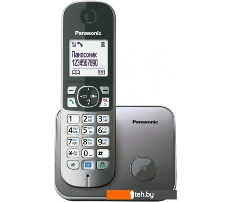  - Радиотелефоны DECT Panasonic KX-TG6811RUM - KX-TG6811RUM