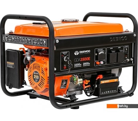 - Генераторы Daewoo Power GDA 3500E - GDA 3500E