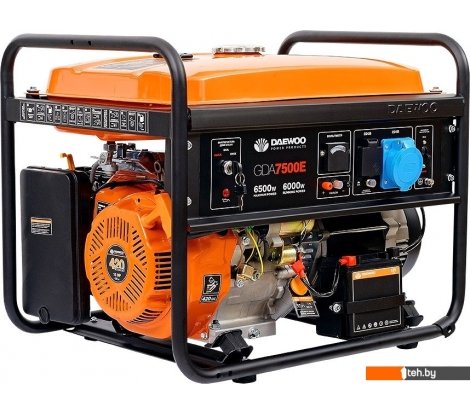  - Генераторы Daewoo Power GDA 7500E - GDA 7500E