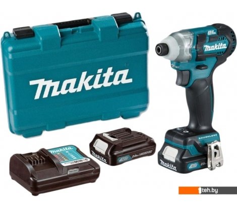  - Электродрели и дрели-шуруповерты Makita TD111DWAE (с 2-мя АКБ, кейс) - TD111DWAE (с 2-мя АКБ, кейс)