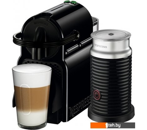 - Кофеварки и кофемашины DeLonghi Inissia Black (Aeroccino) [EN 80.BAE] - Inissia Black (Aeroccino) [EN 80.BAE]